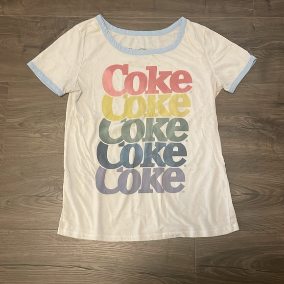 Vintage Style Coke Coca Cola Graphic Tee, Size Medium - Picture 1 of 6
